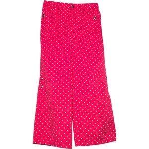 Carter's Hot Pink White Polka Dot Adjustable Cargo Pants - Size 6 (Girls)